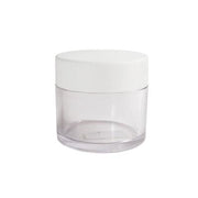 Clear Plastic Jar - Angelina Nail Supply NYC