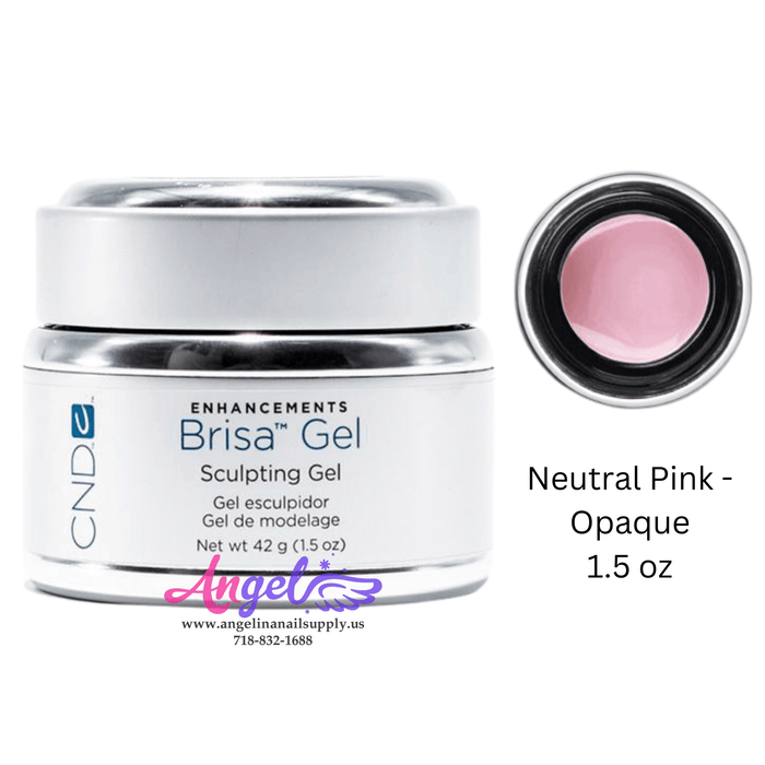 CND Brisa Gel Neutral Pink Opaque (Box/6 pcs) - Angelina Nail Supply NYC