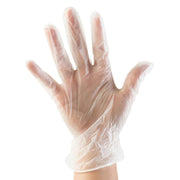 Colortrak Clear Vinyl Glove | Size: Medium - Angelina Nail Supply NYC