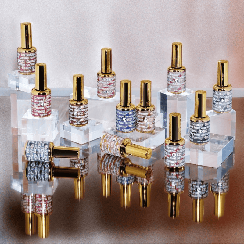 DC 9D Cat Eyes Collection Creamy Set 12 colors #25 - #36 GEL ONLY - Angelina Nail Supply NYC