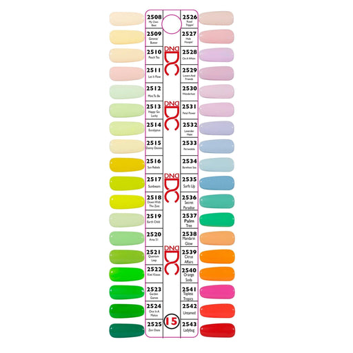 DC15 Color Swatch Only - Angelina Nail Supply NYC