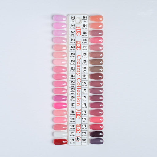 DC5 Creamy Collection Color Swatch Only - Angelina Nail Supply NYC