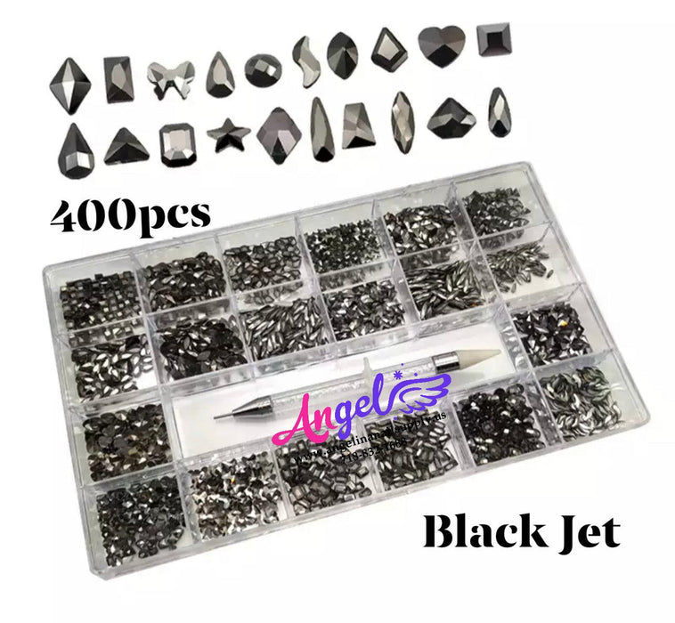 Diamond - Rhinestone Box set 400pcs - Angelina Nail Supply NYC