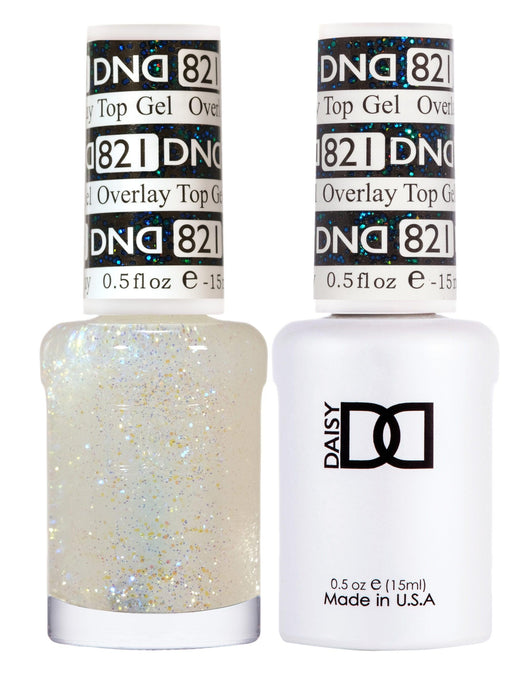 DND 821 Overlay Top Gel Duo - Angelina Nail Supply NYC
