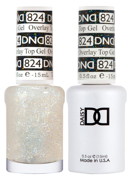 DND 824 Overlay Top Gel Duo - Angelina Nail Supply NYC