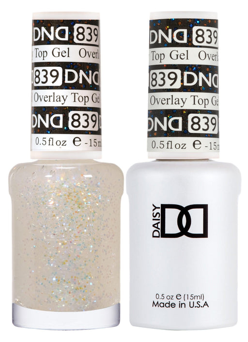 DND 839 Overlay Top Gel Duo - Angelina Nail Supply NYC