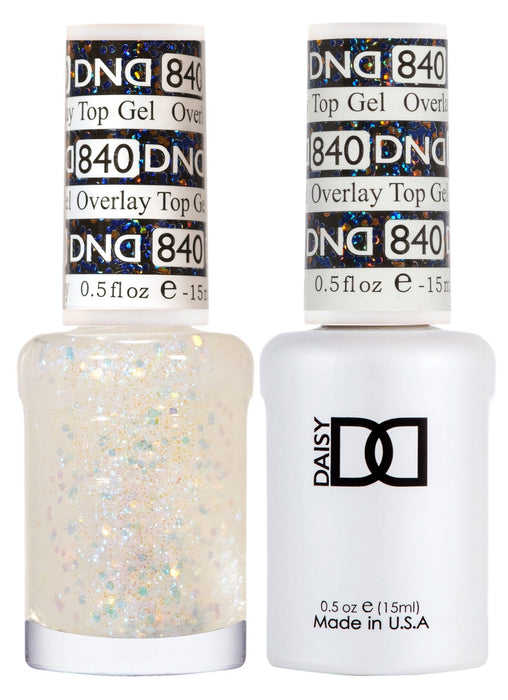 DND 840 Overlay Top Gel Duo - Angelina Nail Supply NYC
