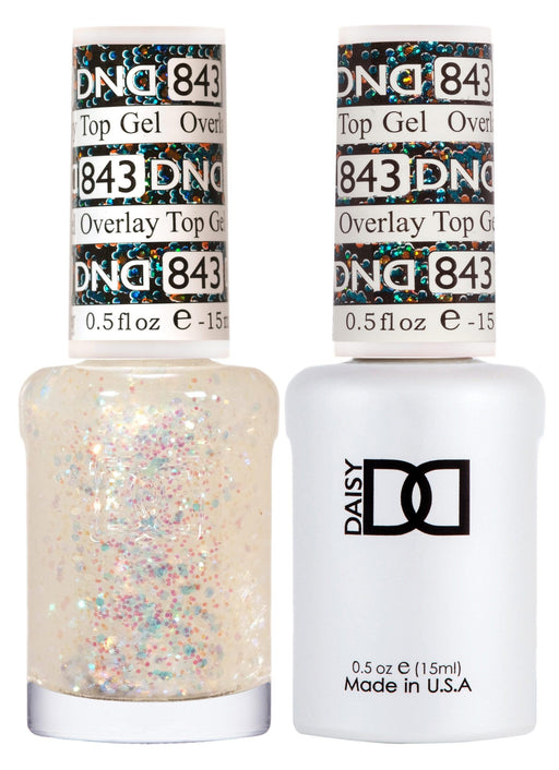 DND 843 Overlay Top Gel Duo - Angelina Nail Supply NYC
