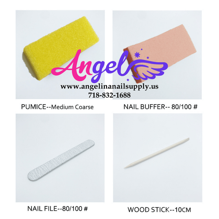 DND - Disposable Manicure Pedicure Kit (4in1) - Angelina Nail Supply NYC