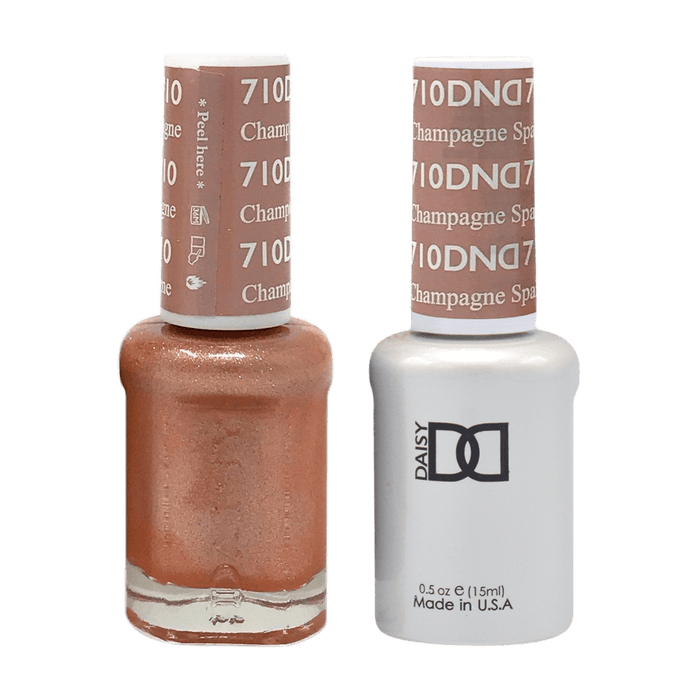Dnd Gel 710 Champagne - Angelina Nail Supply NYC