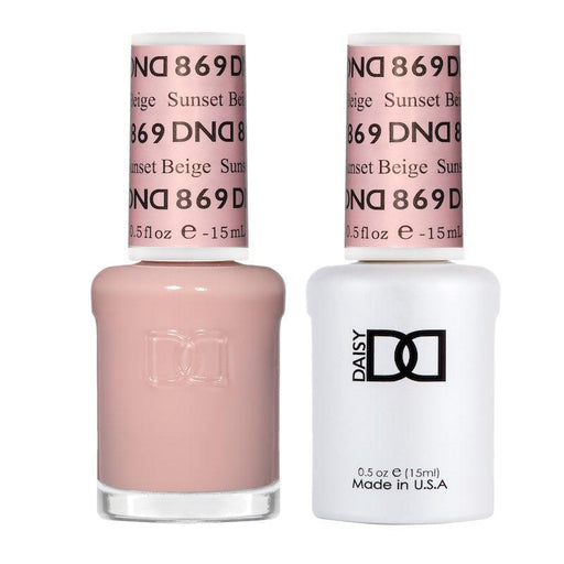 Dnd Gel 869 Sunset Beige - Angelina Nail Supply NYC