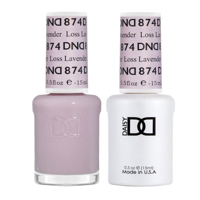 Dnd Gel 874 Loss Lavender - Angelina Nail Supply NYC