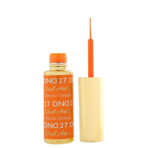DND Gel Art 27 Neon Orange - Angelina Nail Supply NYC
