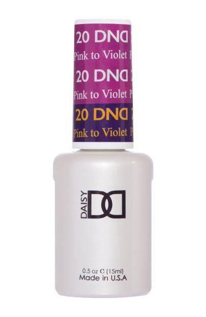 DND Mood Change 20 – Pink To Violet - Angelina Nail Supply NYC