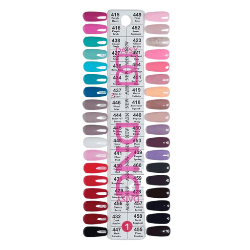 DND1 Collection Color Swatch Only - Angelina Nail Supply NYC
