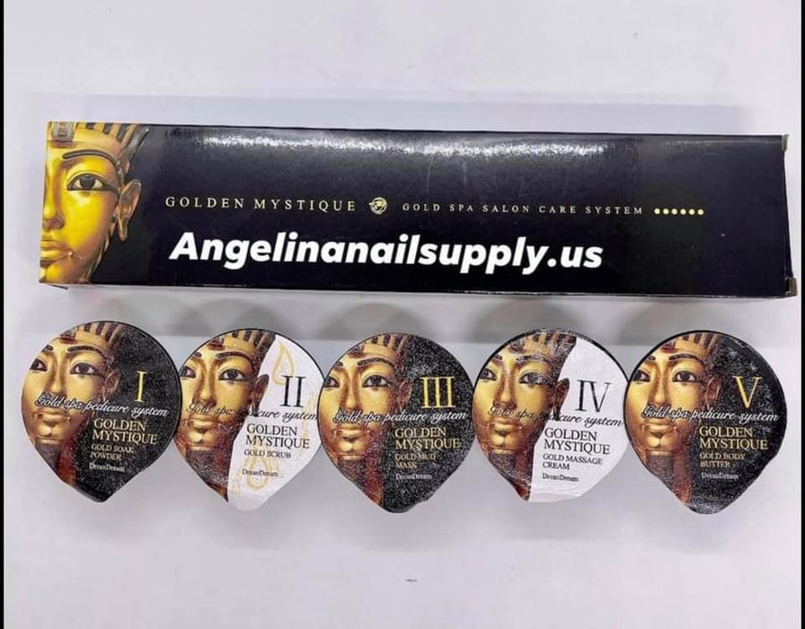 Dream Golden Mystique Gold Mini Pack Capsule Kit - Angelina Nail Supply NYC