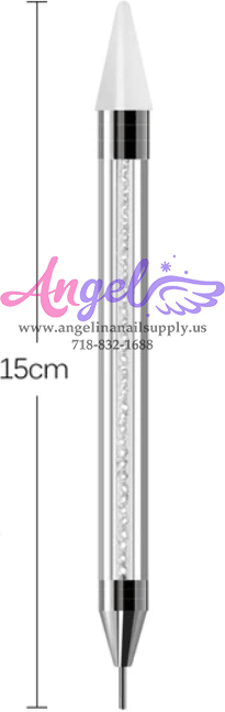 Dual Heads Dotting Wax Pen Rhinestones, Gem & Crystal Picker - Angelina Nail Supply NYC