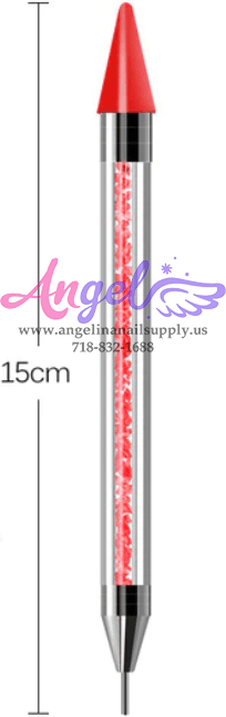 Dual Heads Dotting Wax Pen Rhinestones, Gem & Crystal Picker - Angelina Nail Supply NYC