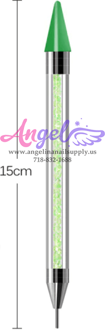 Dual Heads Dotting Wax Pen Rhinestones, Gem & Crystal Picker - Angelina Nail Supply NYC