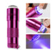 Flashlight LED UV with 3pcs Jelly Silicone Head - Angelina Nail Supply NYC