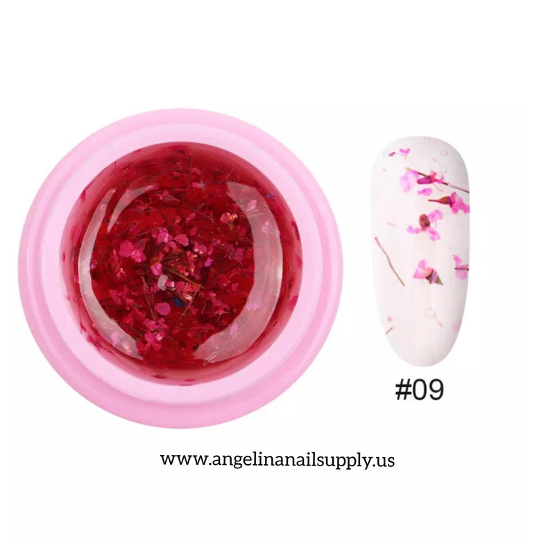 Flower Gel Full Set 12 colors - Angelina Nail Supply NYC