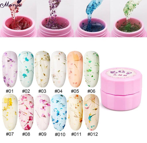 Flower Gel Full Set 12 colors - Angelina Nail Supply NYC