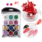 Foil Flake Dust - Angelina Nail Supply NYC