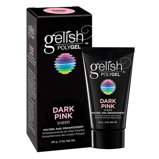 Gelish PolyGel | Dark Pink (2oz) - Angelina Nail Supply NYC