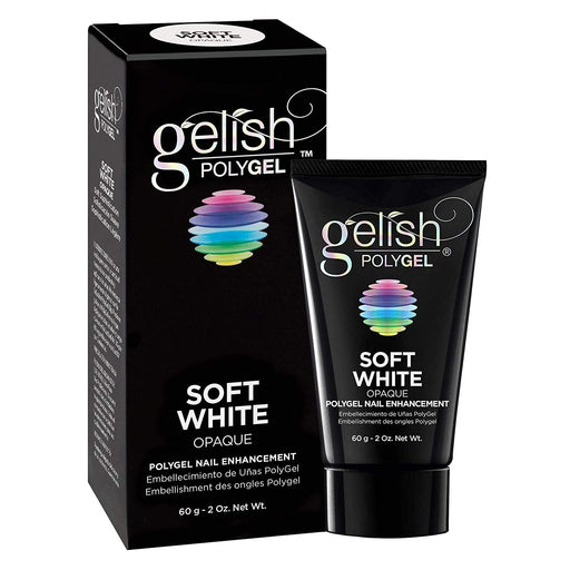Gelish PolyGel | Soft White (2oz) - Angelina Nail Supply NYC