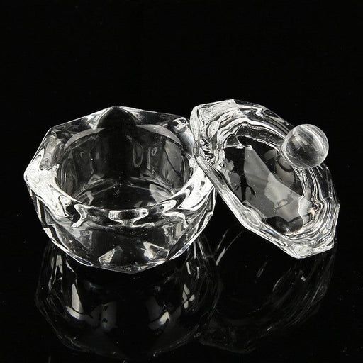 Glass Jar For Powder - Angelina Nail Supply NYC