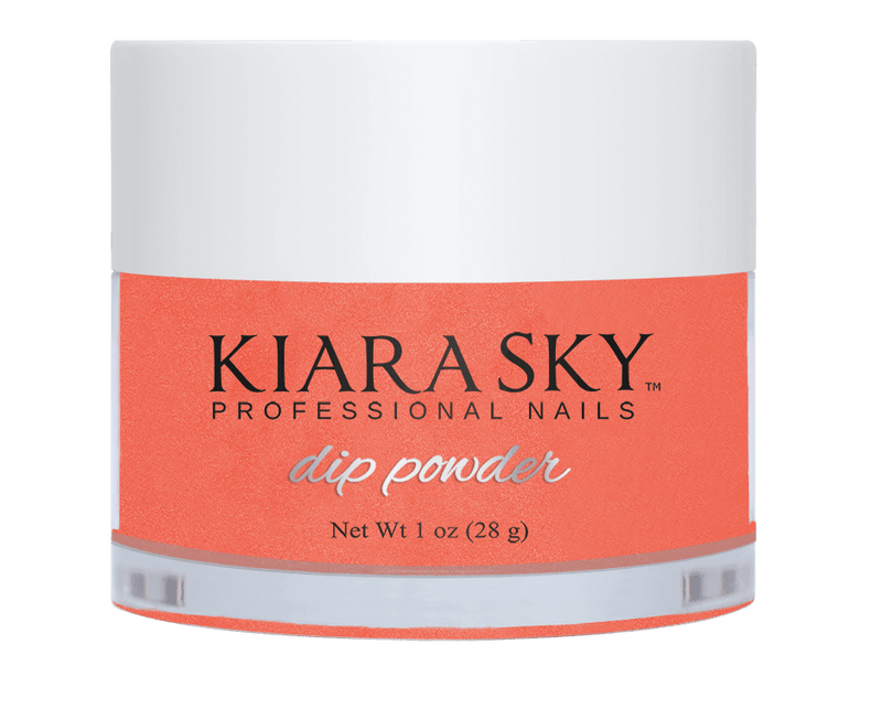 KIARA SKY DIP POWDER D419 COCOA CORAL - Angelina Nail Supply NYC