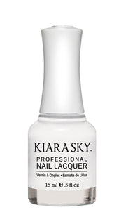 Kiara Sky Gel Color 401 Pure White - Angelina Nail Supply NYC