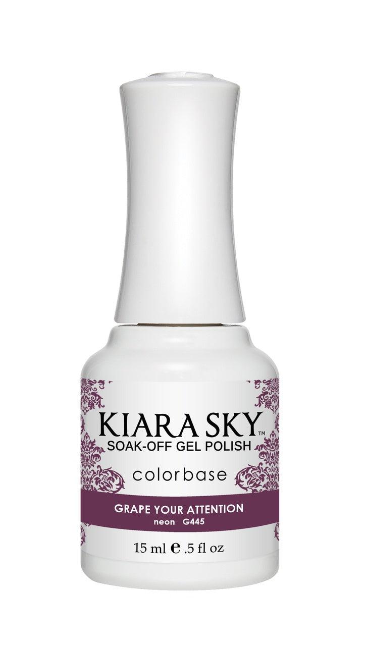 Kiara Sky Gel Color 445 Grape Your Attention - Angelina Nail Supply NYC