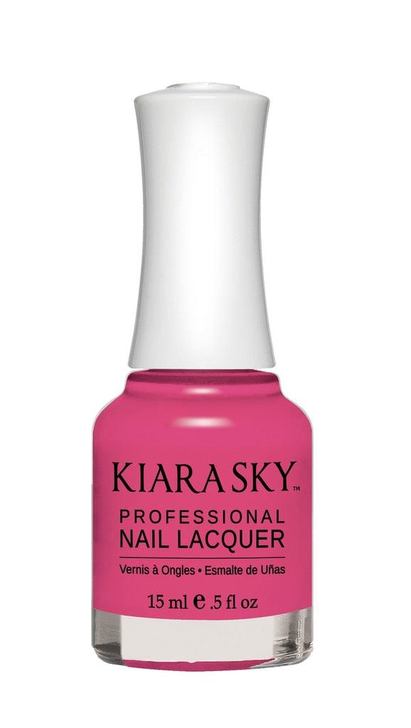 Kiara Sky Gel Color 453 Back To The Fuchsia - Angelina Nail Supply NYC