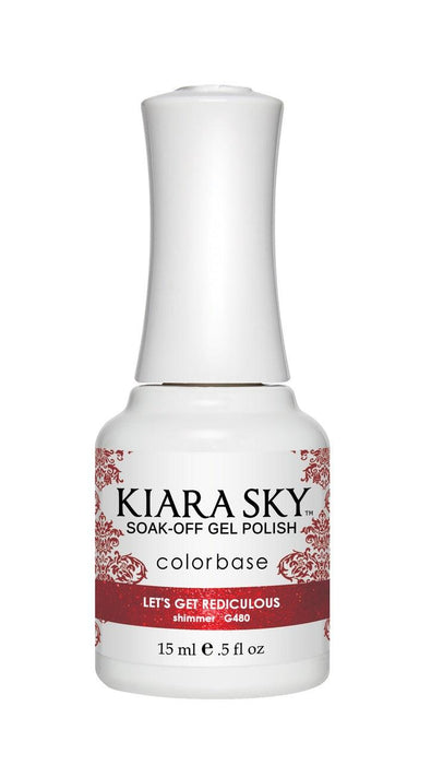 Kiara Sky Gel Color 480 Let'S Get Rediculous - Angelina Nail Supply NYC