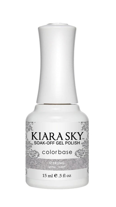 Kiara Sky Gel Color 489 Sterling - Angelina Nail Supply NYC