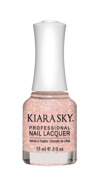 Kiara Sky Gel Color 496 Pinking Of Sparkle - Angelina Nail Supply NYC