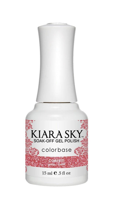 Kiara Sky Gel Color 498 Confetti - Angelina Nail Supply NYC