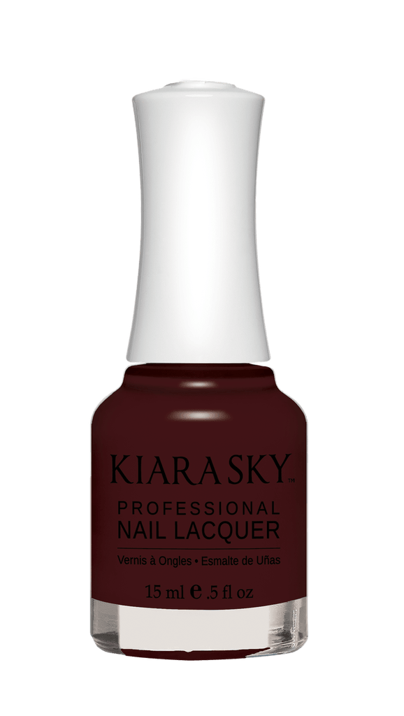 Kiara Sky Gel Color 545 Riyalistic Maroon - Angelina Nail Supply NYC