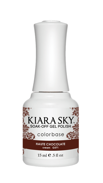 Kiara Sky Gel Color 571 Haute Chocolate - Angelina Nail Supply NYC