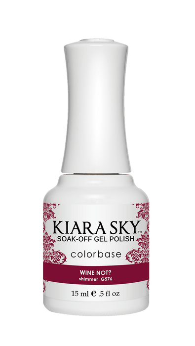 Kiara Sky Gel Color 576 Wine Not? - Angelina Nail Supply NYC