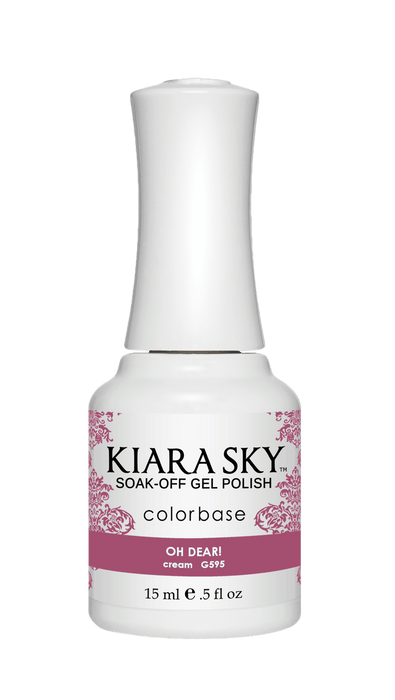 Kiara Sky Gel Color 595 Oh Dear! - Angelina Nail Supply NYC