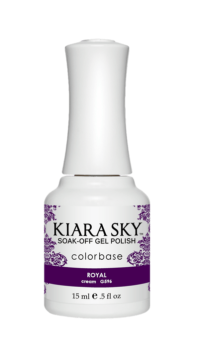 Kiara Sky Gel Color 596 Royal - Angelina Nail Supply NYC