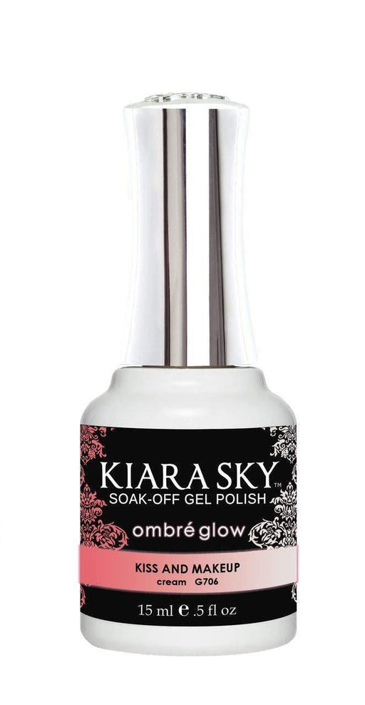 Kiara Sky Ombre Glow G706 Kiss and makeup - Angelina Nail Supply NYC