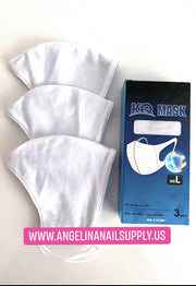 KQ Reusable Mask - Box / 3 PCS - Angelina Nail Supply NYC