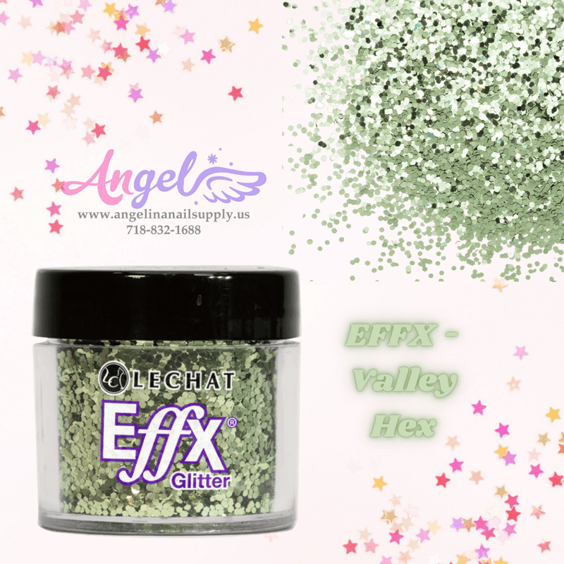 Lechat Glitter EFFX-21 Valley Hex - Angelina Nail Supply NYC
