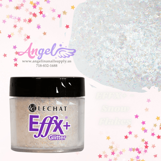 Lechat Glitter EFFX+-45 Snow Flakes - Angelina Nail Supply NYC