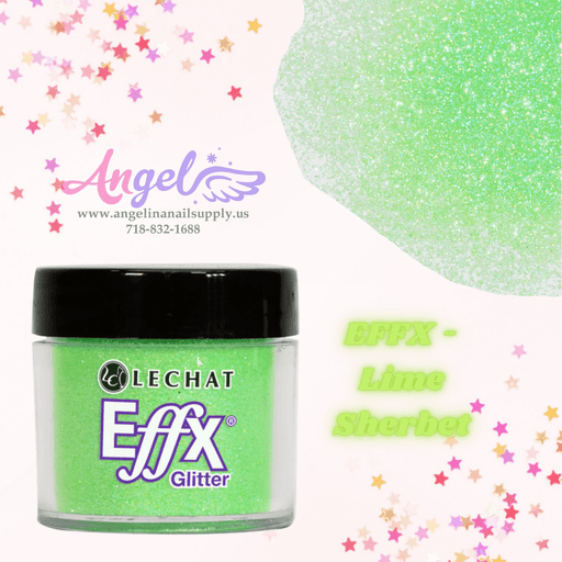 Lechat Glitter EFFX-61 Lime Sherbet - Angelina Nail Supply NYC