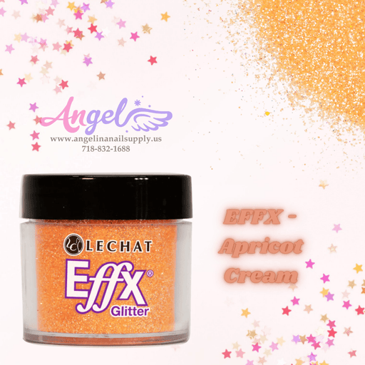 Lechat Glitter EFFX-67 Apricot Cream - Angelina Nail Supply NYC