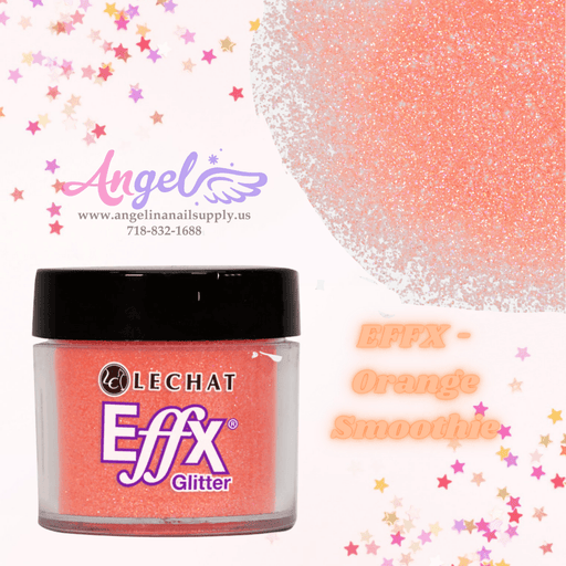 Lechat Glitter EFFX-69 Orange Smoothie - Angelina Nail Supply NYC